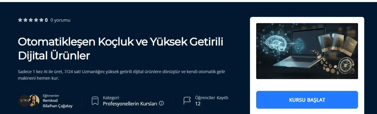 dijital ürün satmak