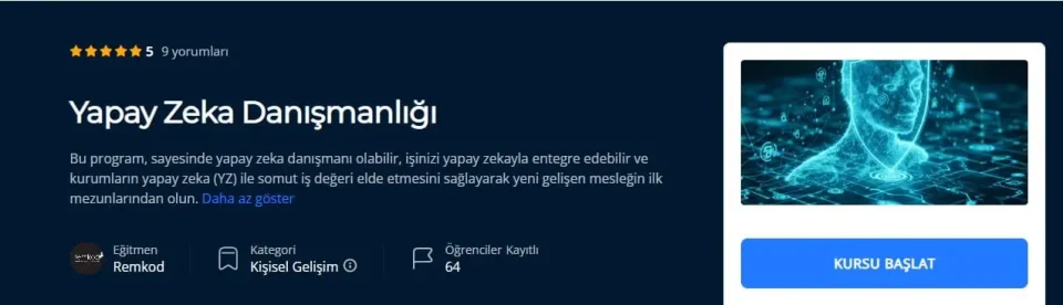 yapay zeka danışmanı olmak ve ilk müşterileri bulmak
